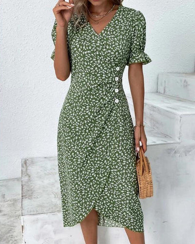 Zavando-Knopfkleid - Elegant, bequem und vielseitig