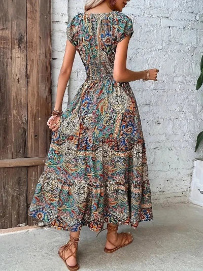 Zavando – Stilvolles Boho-Maxikleid