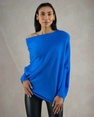 Warmer Langarmpullover Für Damen | Asymmetrisch