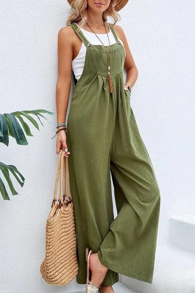Zavando – Stylischer Overall mit weitem Bein