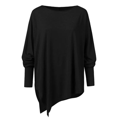 Sommertop Mit U Boot Ausschnitt Für Damen | Asymmetrisch