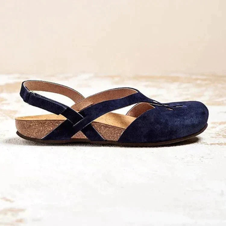Damen Open-Toe Sandalen mit Cut-out-Design