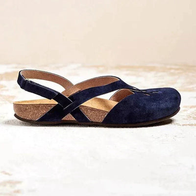 Damen Open-Toe Sandalen mit Cut-out-Design