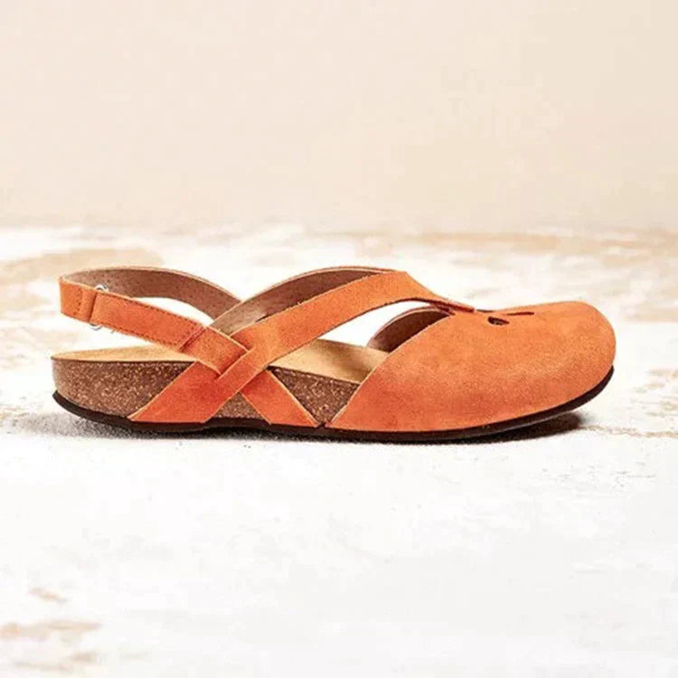 Damen Open-Toe Sandalen mit Cut-out-Design
