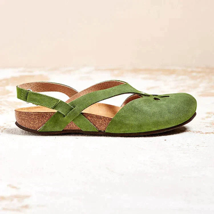 Damen Open-Toe Sandalen mit Cut-out-Design