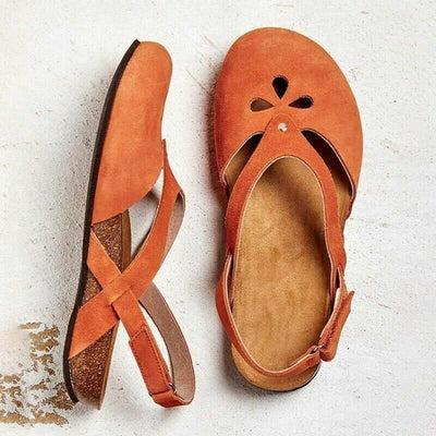 Damen Open-Toe Sandalen mit Cut-out-Design