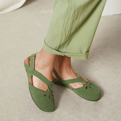 Damen Open-Toe Sandalen mit Cut-out-Design