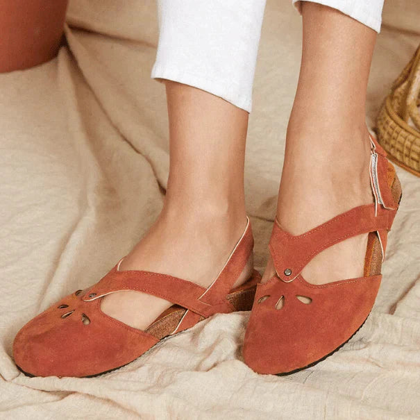 Damen Open-Toe Sandalen mit Cut-out-Design