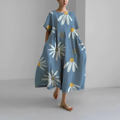 Weiches Boho-Midikleid für Damen | Midi