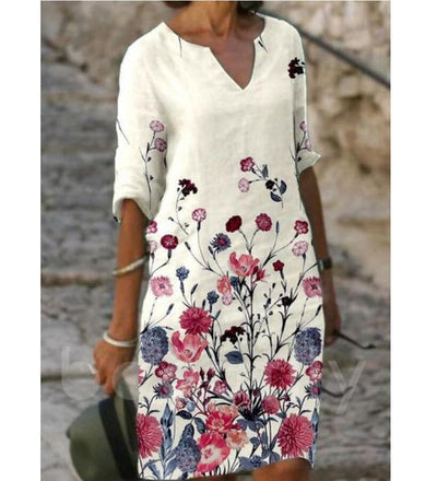 Zavando – Stilvolles Kleid mit Print