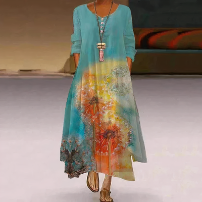 Zavando - Elegantes Baumwollkleid