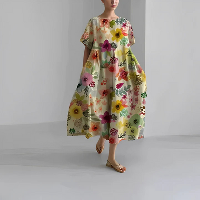Weiches Boho-Midikleid für Damen | Midi
