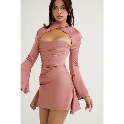 Partykleid Mit Langen Ärmeln Für Damen | Mini