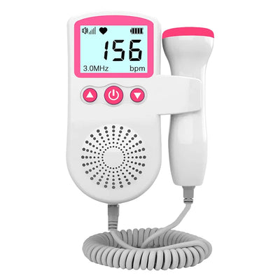 Fötales Doppler-Herzfrequenzmonitor Heimschwangerschaft Baby fetale Herzfrequenz Sounddetektor