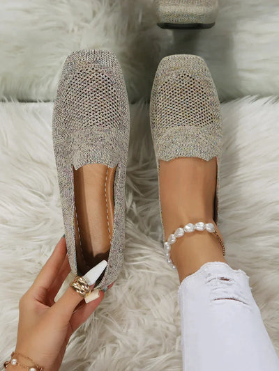 Zavando – Luxus Rutschfeste Ballerinas für Damen mit Atmungsaktiven Komfort