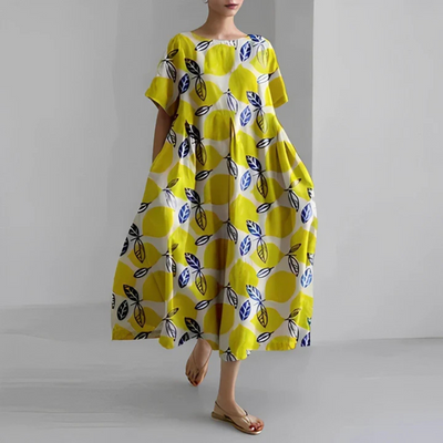 Weiches Boho-Midikleid für Damen | Midi