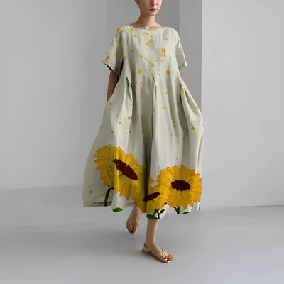 Weiches Boho-Midikleid für Damen | Midi