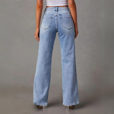 Klassische Freizeithose Für Damen | Gerades Bein