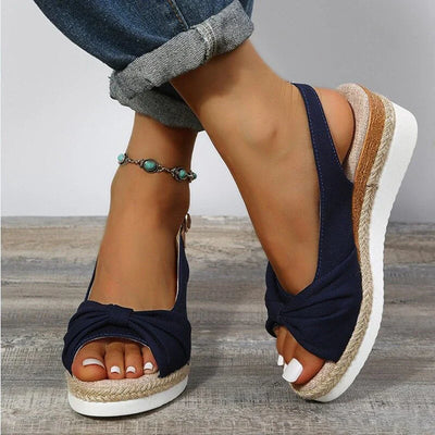 Zavando – Stylische Keilsandalen