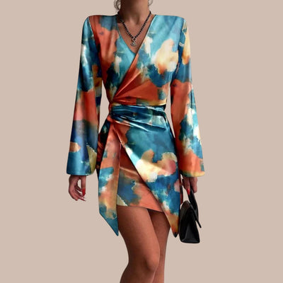 Zavando - Elegantes Damen-Wickelkleid