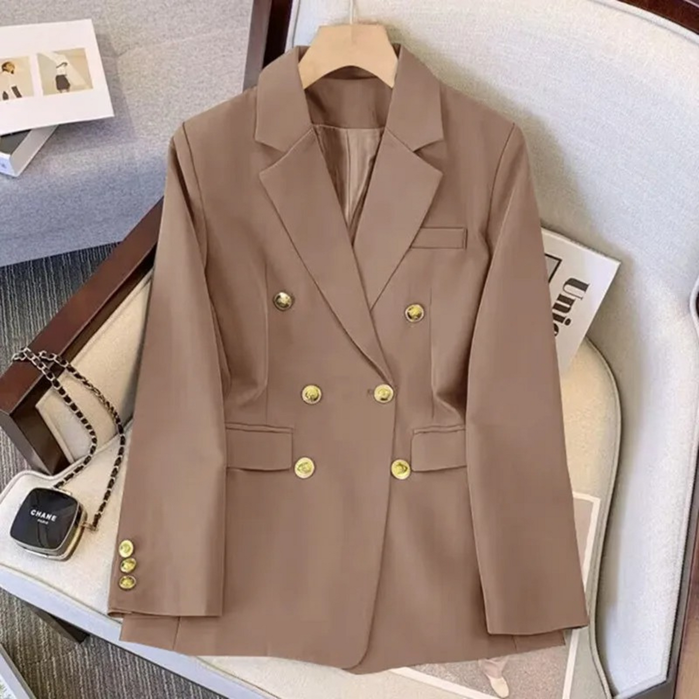 Zweireihiger Blazer für Damen