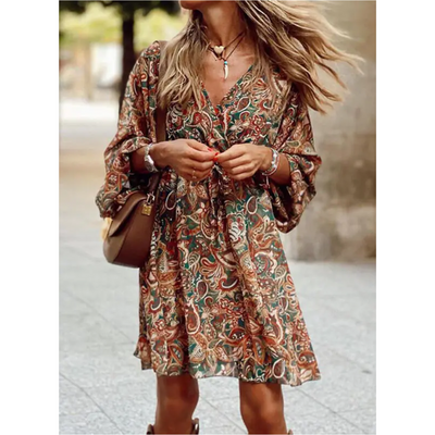 Wickelkleid Im Vintage Stil Für Damen | Mini
