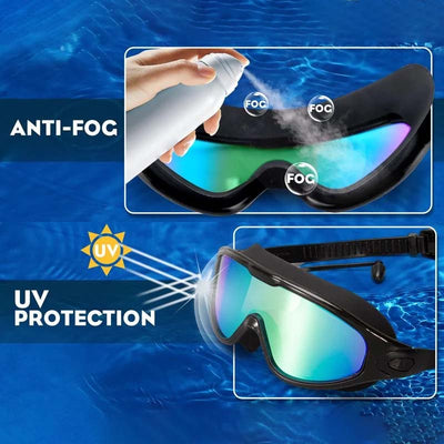 Breitansicht Anti-Beschlag Schwimmbrille