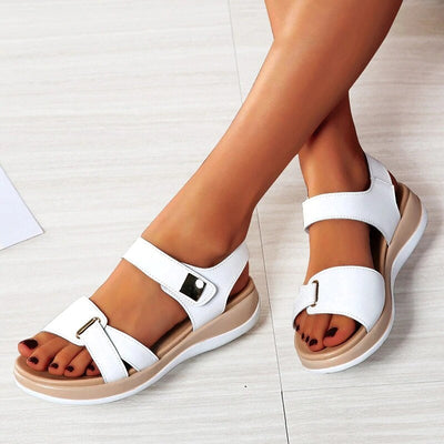 Zavando – Stilvolle flache orthopädische Sandalen