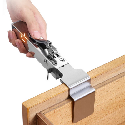 Clampfix Set von 2 verstellbaren Schubladenbefestigungsklemmen