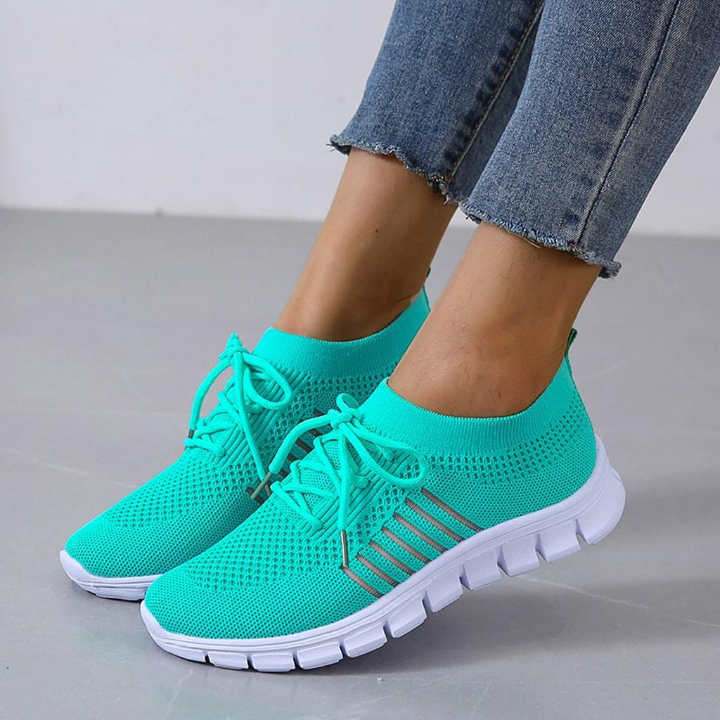 Zavando Komfort Damen Turnschuhe - Rochele