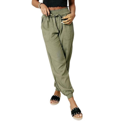 Hosen Mit Hoher Taille Für Damen | Lässig