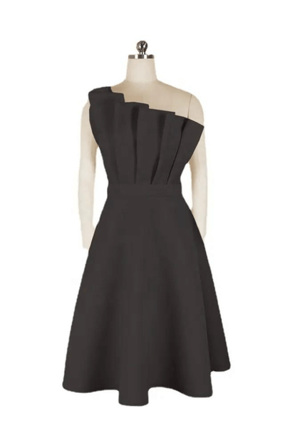 Elegantes Ärmelloses Formelles Damenkleid | Midi