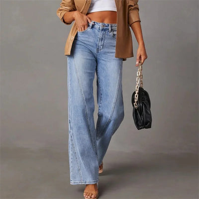 Klassische Freizeithose Für Damen | Gerades Bein