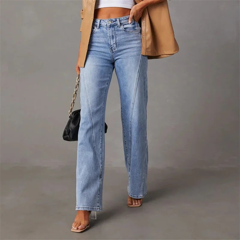 Klassische Freizeithose Für Damen | Gerades Bein
