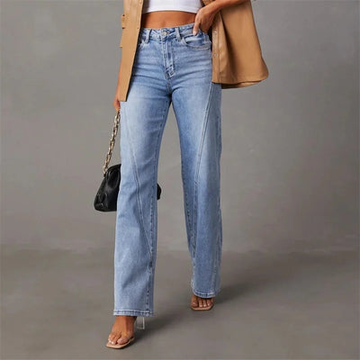 Klassische Freizeithose Für Damen | Gerades Bein