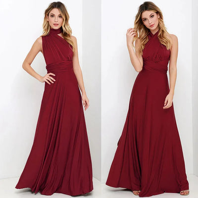 Zavando – Vielseitiges Infinity-Maxikleid