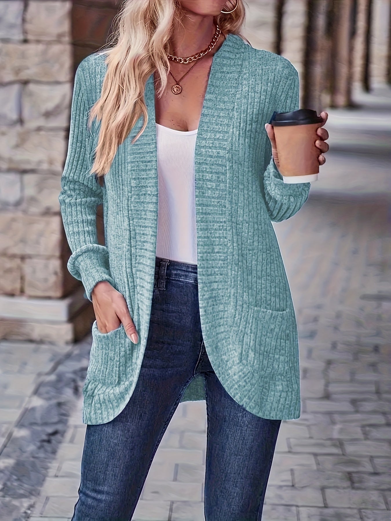 Zavando| Chic & Cozy Long-Sleeve Top- Müheloser Stil trifft auf ultimativen Komfort