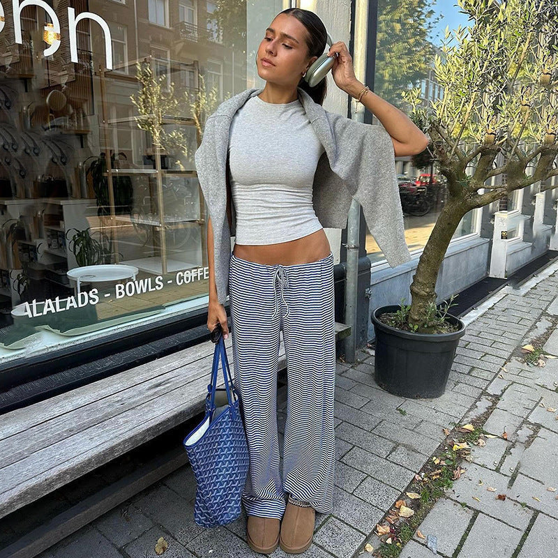 Zavando | Gestreifte Hosen