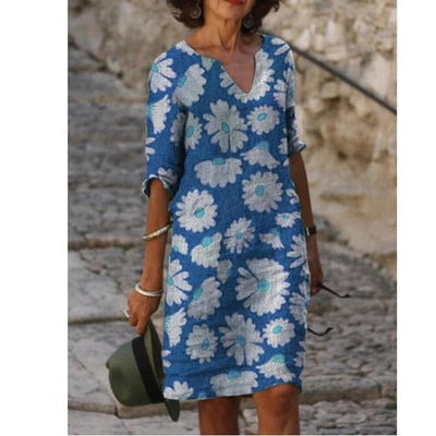 Zavando – Stilvolles Kleid mit Print
