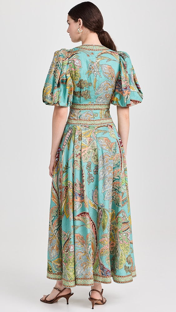 Zavando – Paisley Print Kleid