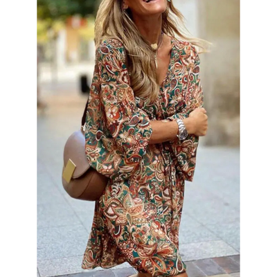 Wickelkleid Im Vintage Stil Für Damen | Mini