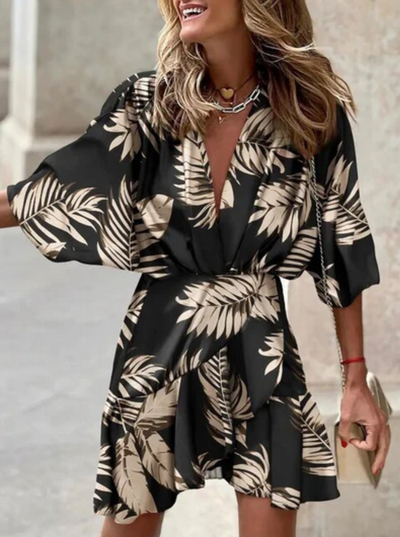 Zavando – Wunderschönes Boho-Wickelkleid
