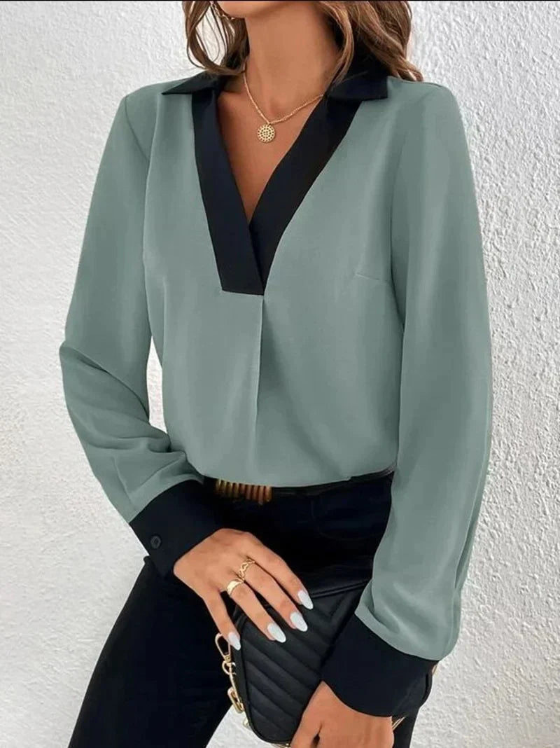 Zavando – Elegante Business Bluse für Damen