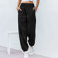 Zavando - Lässige Damen-sporthose Mit Weitem Bein Und Kordelzug