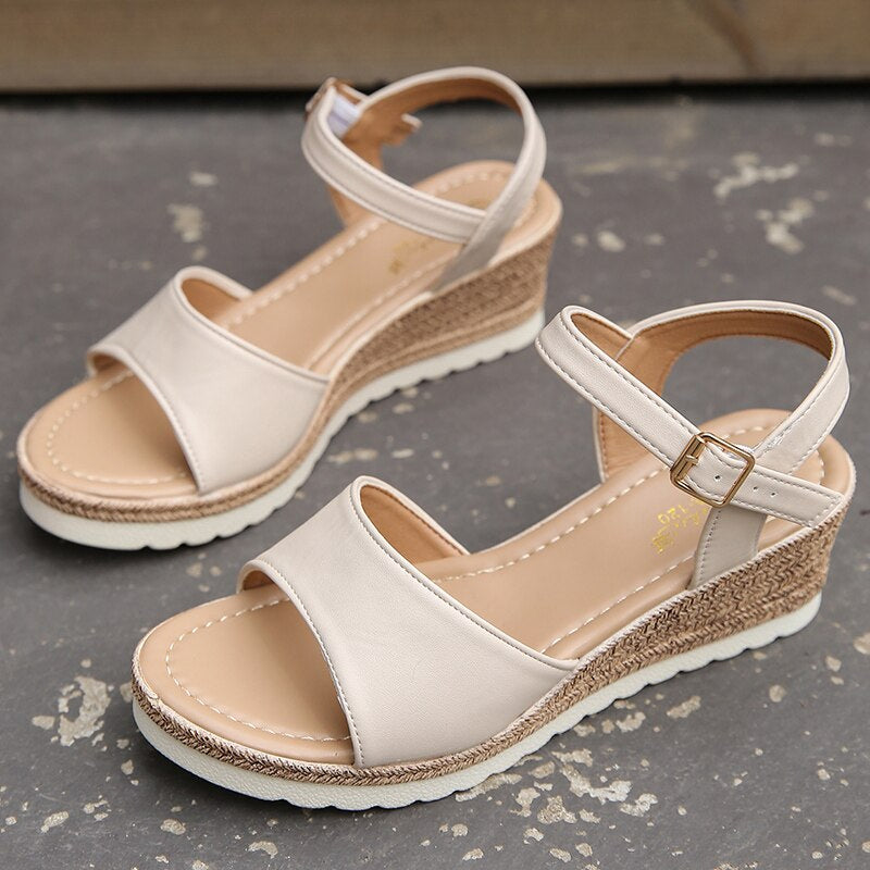 Zavando – Orthopädische Sandalen mit verstellbarem Knöchelriemen