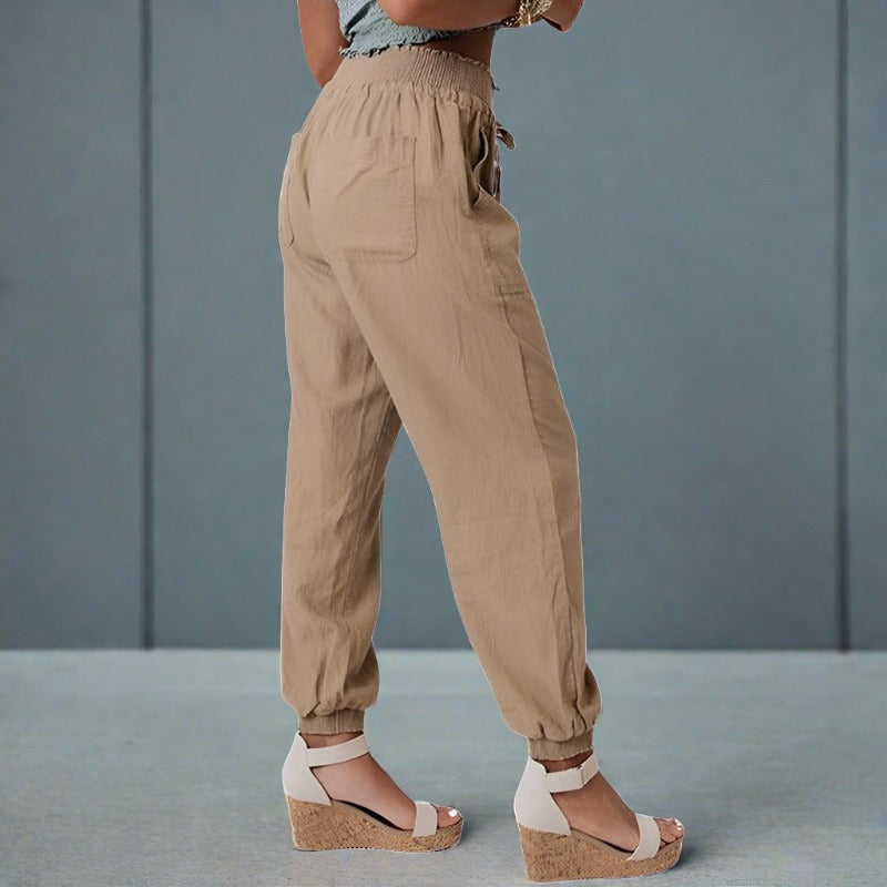 Hosen Mit Hoher Taille Für Damen | Lässig