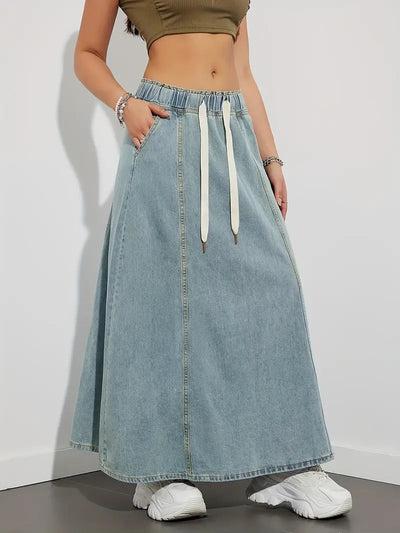Zavando – Maxi-Jeansrock