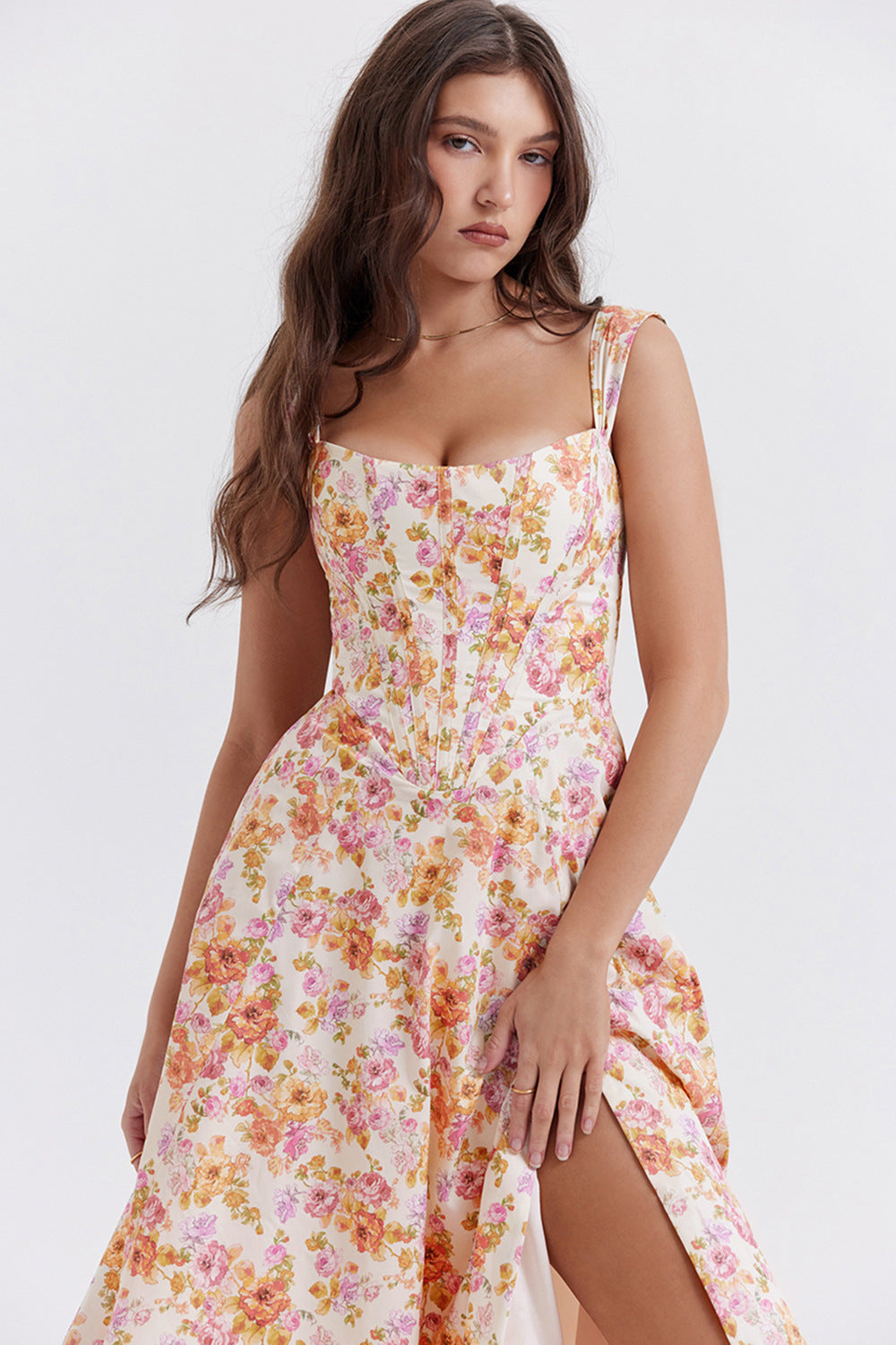 Zavando - Geblümtes Kleid