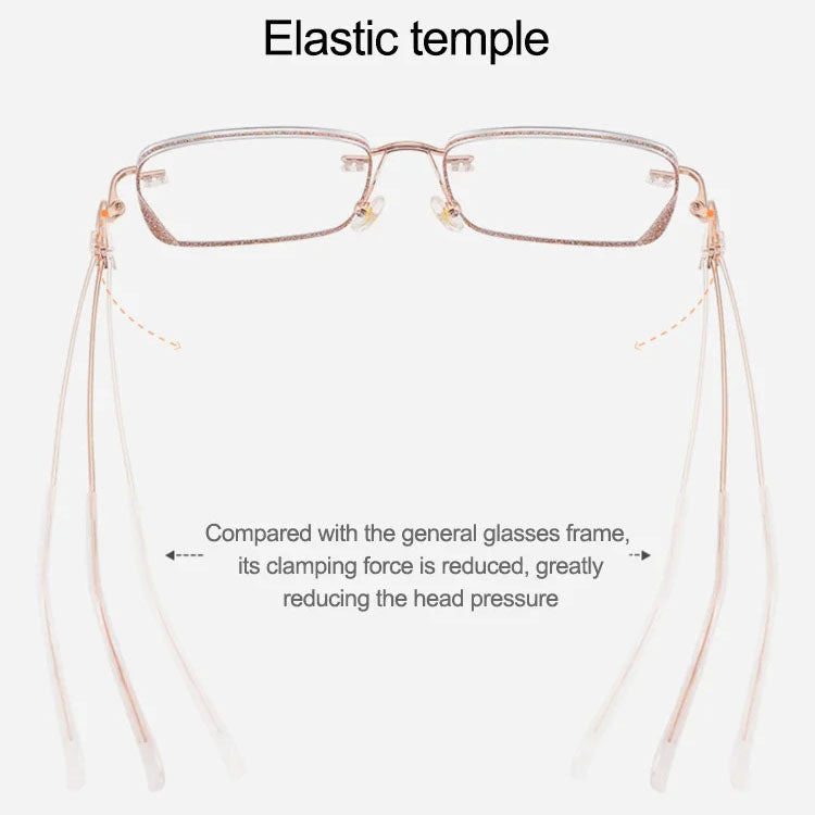 Fashion Randlose Anti-Blaulicht Myopie Brille
