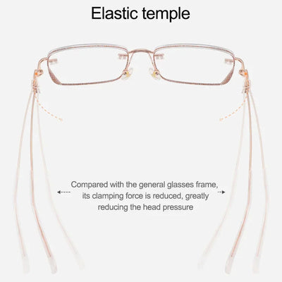 Fashion Randlose Anti-Blaulicht Myopie Brille